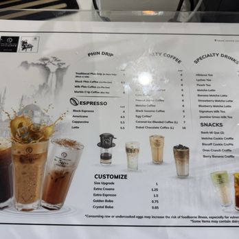 Trung Nguyen E-Coffee - Menu - Coffee & Tea Near Me - Carrollton, Texas Trung Nguyen E-Coffee - Menu - Coffee & Tea Near Me - Carrollton, Texas