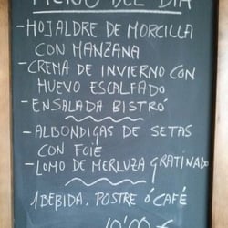La Ajedrea Bistro - El menú del día