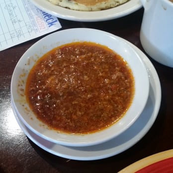 Jim's On Main - Meat hot sauce! - Breakfast & Brunch Near Me - Rochester, New York Jim's On Main - Meat hot sauce! - Breakfast & Brunch Near Me - Rochester, New York