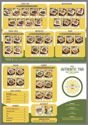 Menu photo 1 Thai Sunflowers Portland, OR Menu photo 1 Thai Sunflowers Portland, OR