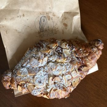 Flatiron Coffee Bar - Almond croissant - Coffee & Tea Near Me - Portland, Maine