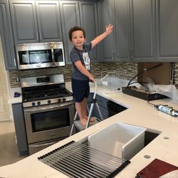 Bespoke Cabinet Renewal - Showing off our renewed kitchen cabinets.