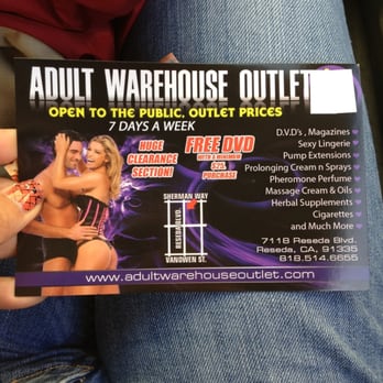 Adult Warehouse Outlet - No hours listed but they are open 7 days a week - Adult Shops Near Me - Reseda, California Adult Warehouse Outlet - No hours listed but they are open 7 days a week - Adult Shops Near Me - Reseda, California