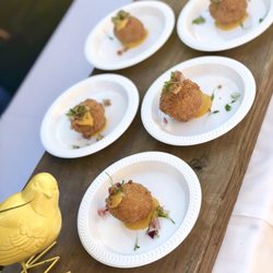 Goya Food's Swine and Wine - Finka Arroz con Pollo Fritters