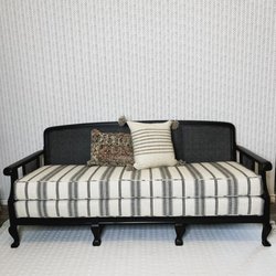 Free Bird Restorations & Design - Fully restored cane settee