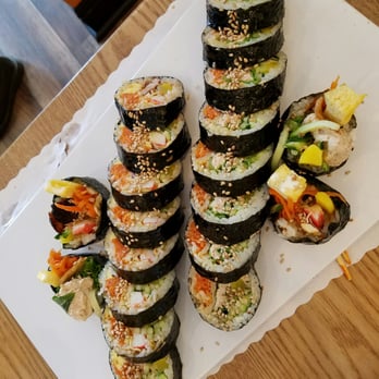 Roll House - Tonkatsu gimbab, tuna gimbab - Korean Near Me - Santa Clara, California Roll House - Tonkatsu gimbab, tuna gimbab - Korean Near Me - Santa Clara, California