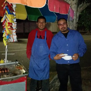 Calis Salchichas - The chef and his homie. - Hot Dogs Near Me - Los Angeles, California Calis Salchichas - The chef and his homie. - Hot Dogs Near Me - Los Angeles, California