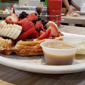 Stacks Pancake House - Trio waffle - Breakfast & Brunch Near Me - Irvine, California