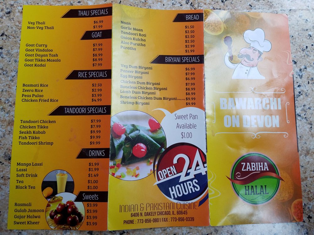 CHICAGO ZABIHA HALAL MEAT MARKET 2243 W Devon Ave, Chicago, Illinois Meat Shops Phone