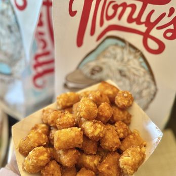 Monty's Good Burger - Tater Tots - decent portion size - Burgers Near Me - Culver City, California Monty's Good Burger - Tater Tots - decent portion size - Burgers Near Me - Culver City, California