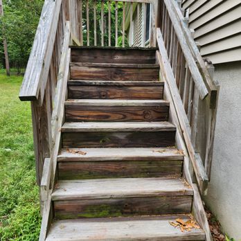 Kise Construction - cupped treads, splintered handrails etc. - General Contractors Near Me