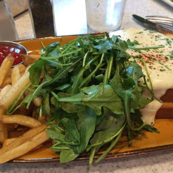 The Corner Office Restaurant + Martini Bar - Croque madam at disco brunch - New American Near Me - Denver, Colorado