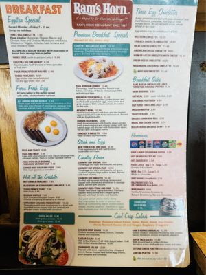 Menu photo 2 Ram's Horn Restaurant Southfield, MI
