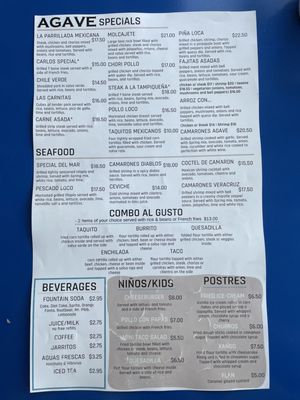 Menu photo 4 Agave Fredericksburg, VA