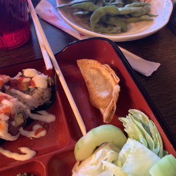 Ohana Sushi - Yama Lunch Box (Pick Two) : Gyoza - Japanese Near Me - Suffolk, Virginia