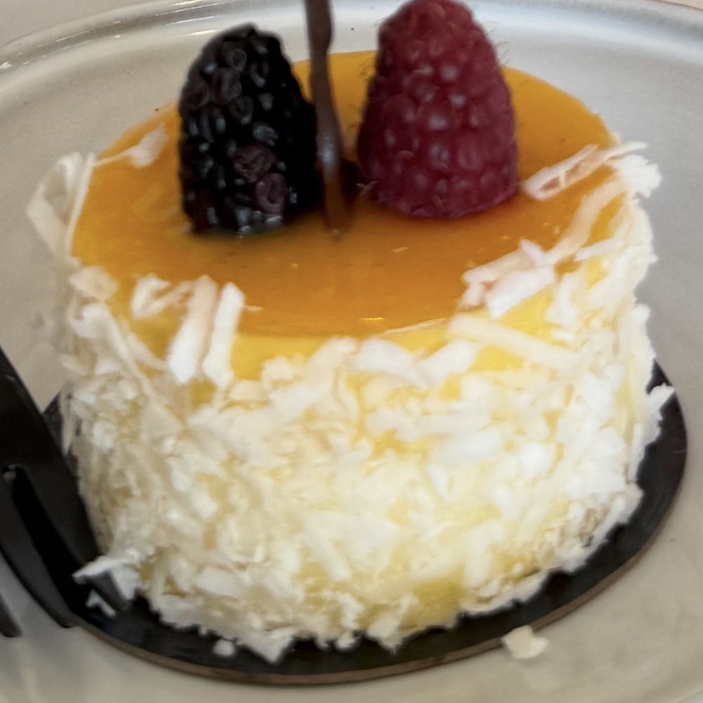 Mango coconut cake Mango coconut cake