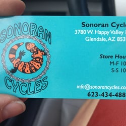 Card with contact info