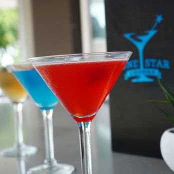 Lone Star Lounge Creekside - three cocktails on a table - Bars Near Me - New Braunfels, Texas Lone Star Lounge Creekside - three cocktails on a table - Bars Near Me - New Braunfels, Texas