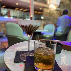 Cruise Planners - Shannon Livian - Drinks at the Martini Bar on Celebrity Ascent
