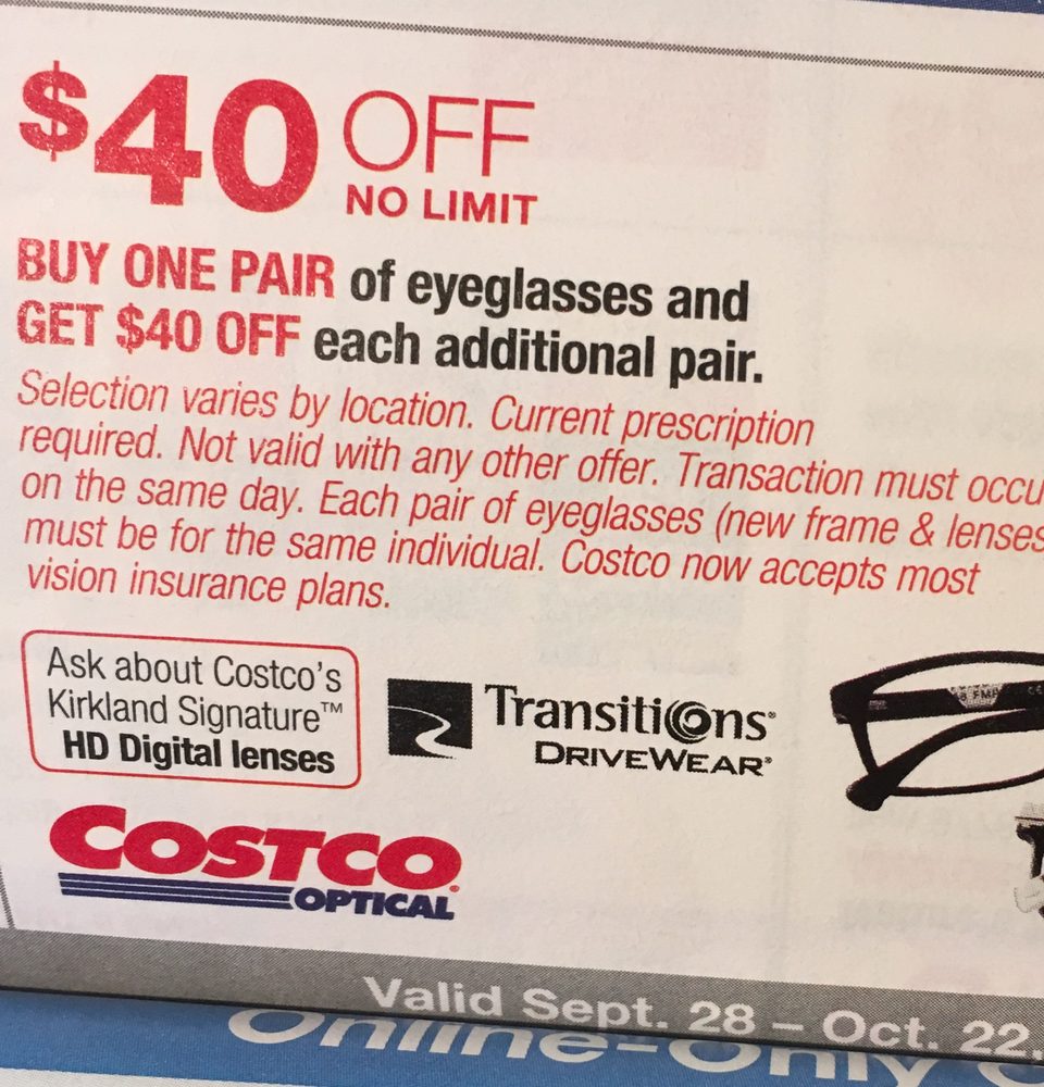COSTCO OPTICAL Updated October 2024 16375 N Washington St, Thornton