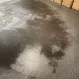 Bad sealant blotchy and little coverage Bad sealant blotchy and little coverage