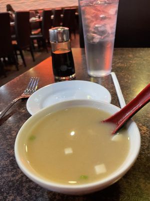 Photo of Izumi Sushi & Hibachi - Fargo, ND, US. Miso Soup