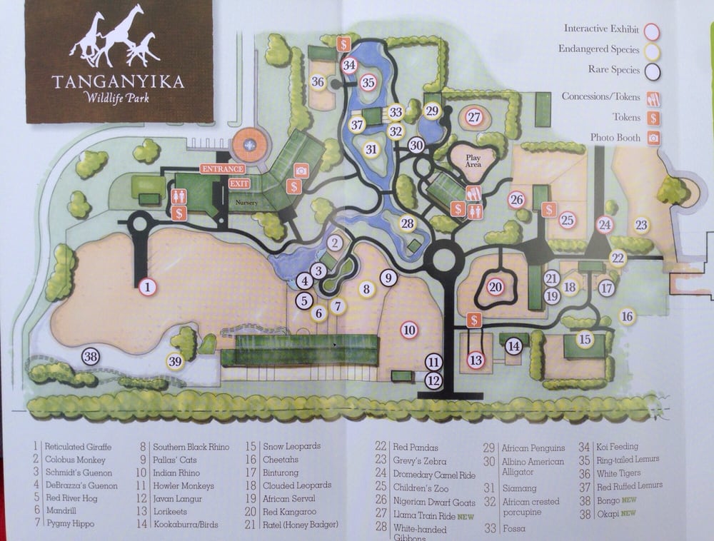 Tanganyika Wildlife Park Map Tanganyika Wildlife Park - 275 Photos & 59 Reviews - Zoos - 1000 S Hawkins  Ln, Goddard, Ks, United States - Phone Number - Yelp