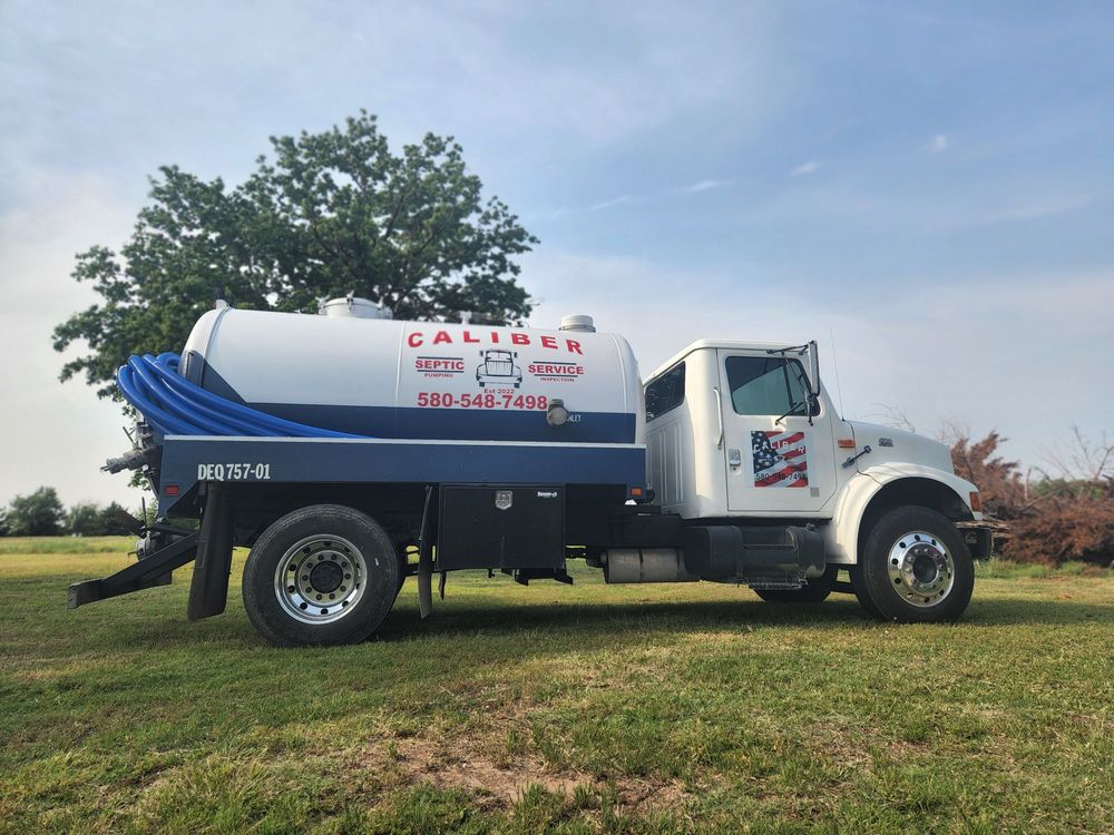 CALIBER SEPTIC SERVICE Request a Quote Garber, Oklahoma Septic