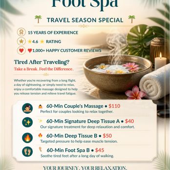 The Foot Spa - Massage Near Me - Las Vegas, Nevada The Foot Spa - Massage Near Me - Las Vegas, Nevada
