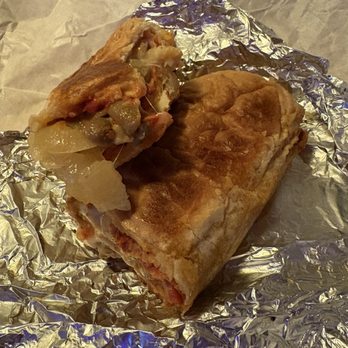 Fra Amici Pizza & Pasta - 1/2 Pizza Sub, tasty but not crispy, open, like a French bread pizza - Pizza Near Me - Buffalo, New York Fra Amici Pizza & Pasta - 1/2 Pizza Sub, tasty but not crispy, open, like a French bread pizza - Pizza Near Me - Buffalo, New York
