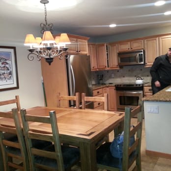 Snowbird Condominiums - 107 Stainless steel appliances minus the hot chef in the kitchen. - Condominiums Near Me - Mammoth Lakes, California Snowbird Condominiums - 107 Stainless steel appliances minus the hot chef in the kitchen. - Condominiums Near Me - Mammoth Lakes, California