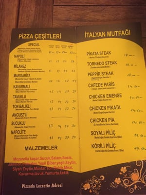 Menu photo 3 Habil Pizza & Cafe Istanbul, 34 Menu photo 3 Habil Pizza & Cafe Istanbul, 34
