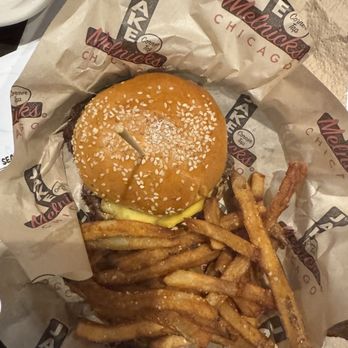 Jake Melnick's Corner Tap - Kids menu:  Cheeseburger - Sports Bars Near Me - Chicago, Illinois