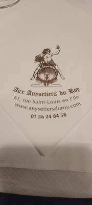 Aux Anysetiers du Roy by null