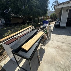 Rocket Junk Removal Services - House moving cleanout -- removed furniture and unwanted items. Here in Jurupa Valley CA