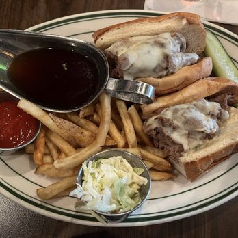 Miller's Pub - Prime Rib French Dip Deluxe Sandwich was very good as well. - American Near Me - Chicago, Illinois