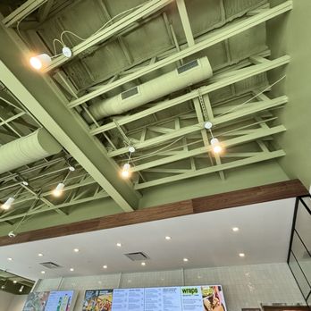 sweetgreen - Healthy Salads, Wraps, and Bowls - Unique ceiling - Salad Near Me - Zionsville, Indiana