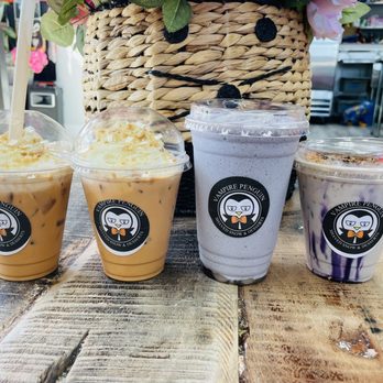 Vampire Penguin - White Thyger Potion, Halo-Halo Potion and Taro Kona Crunch. Hidden Gem in Arlington. Sooo good specially for summer. - Shaved Snow Near Me - Arlington, Washington