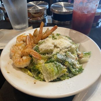 Bazille at Nordstrom - Shrimp Caesar salad - New American Near Me - Tampa, Florida