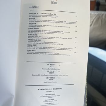 The Veranda - Wine Bars Near Me - Honolulu, Hawaii
