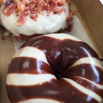 Duck Donuts - Maple bacon & receeses donut - Donuts Near Me - Fairfax, Virginia Duck Donuts - Maple bacon & receeses donut - Donuts Near Me - Fairfax, Virginia