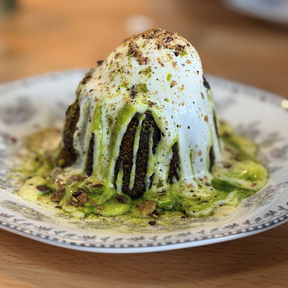 Pistachio Olive Oil Cake