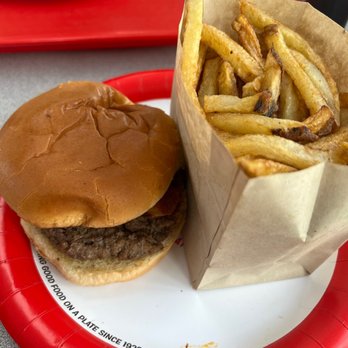 The Varsity - Double Bacon Burger Combo - Burgers Near Me - Atlanta, Georgia