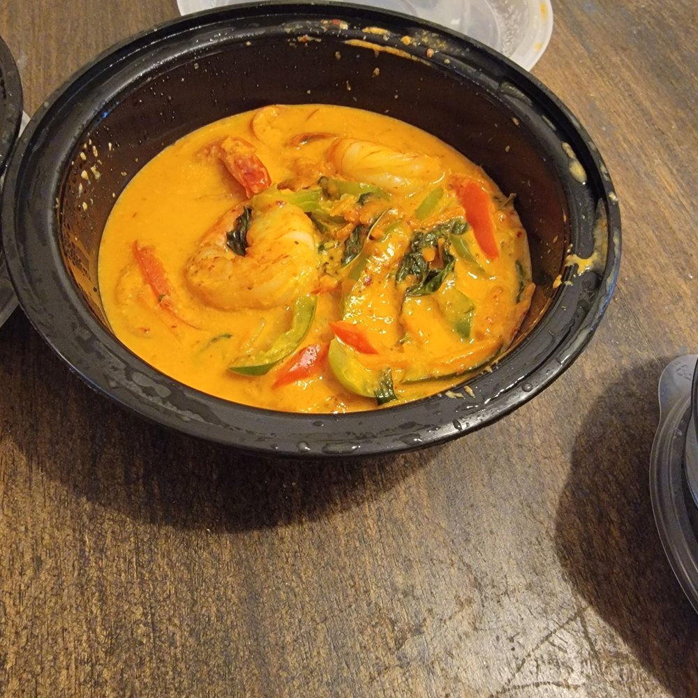 Carlson's Donuts & Thai Kitchen - Shrimp panang curry - Donuts Near Me - Annapolis, Maryland