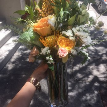 Ampersand - Gorgeous bouquet for $30 :) told them I wanted something orange yellow and white and they happily put together this beauty! - Florists Near Me - San Francisco, California Ampersand - Gorgeous bouquet for $30 :) told them I wanted something orange yellow and white and they happily put together this beauty! - Florists Near Me - San Francisco, California