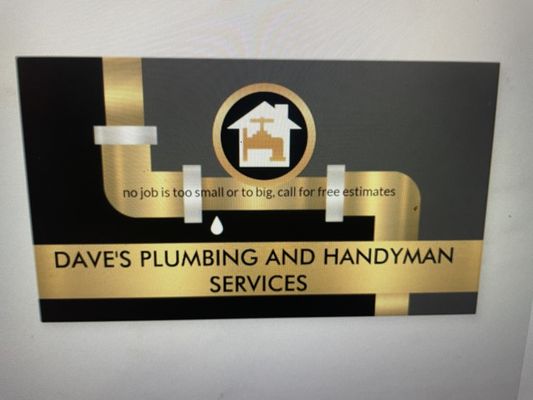 Dave’s Plumbing And Handyman Services