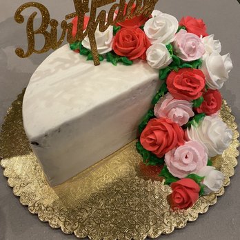 Vera's Bakery - Half birthday naked chocolate cake - Bakeries Near Me - Dallas, Texas
