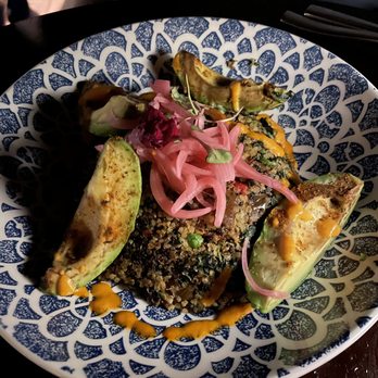 Room Nine01 - Vegan Quinoa & Sweet Potato Hash - Bars Near Me - Fort Lauderdale, Florida Room Nine01 - Vegan Quinoa & Sweet Potato Hash - Bars Near Me - Fort Lauderdale, Florida