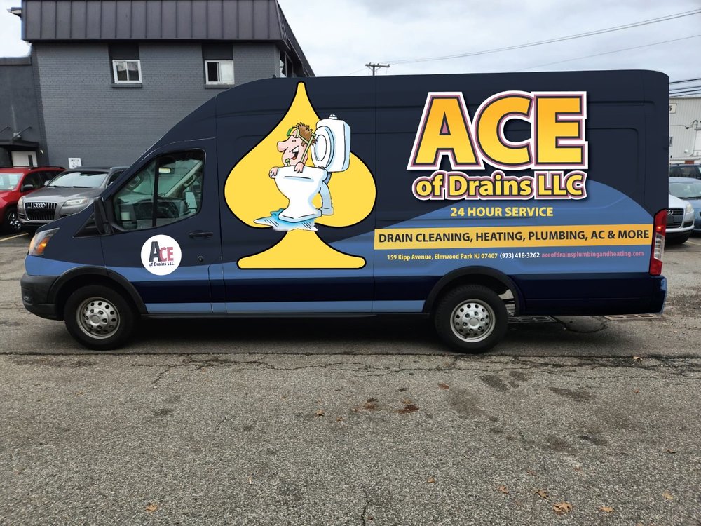 Slide of Ace of Drains Plumbing and Heating