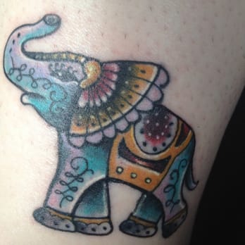 RockStar  Tattoo - I gave him a black and white design. He resized it and chose the color scheme based on what he thought and I liked. I love it!! - Tattoo Near Me - Las Vegas, Nevada